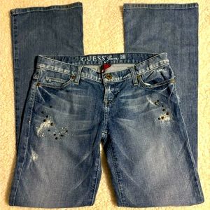 GUESS Vintage Embellished Jeans